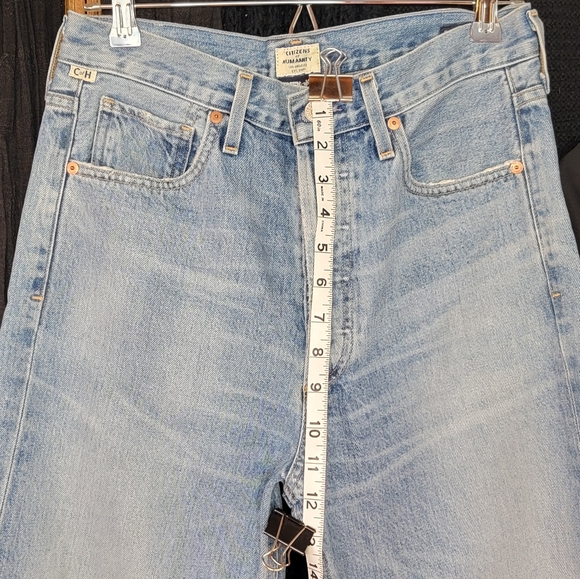 'Emma' High Rise Wide Leg Crop - Picture 4 of 5